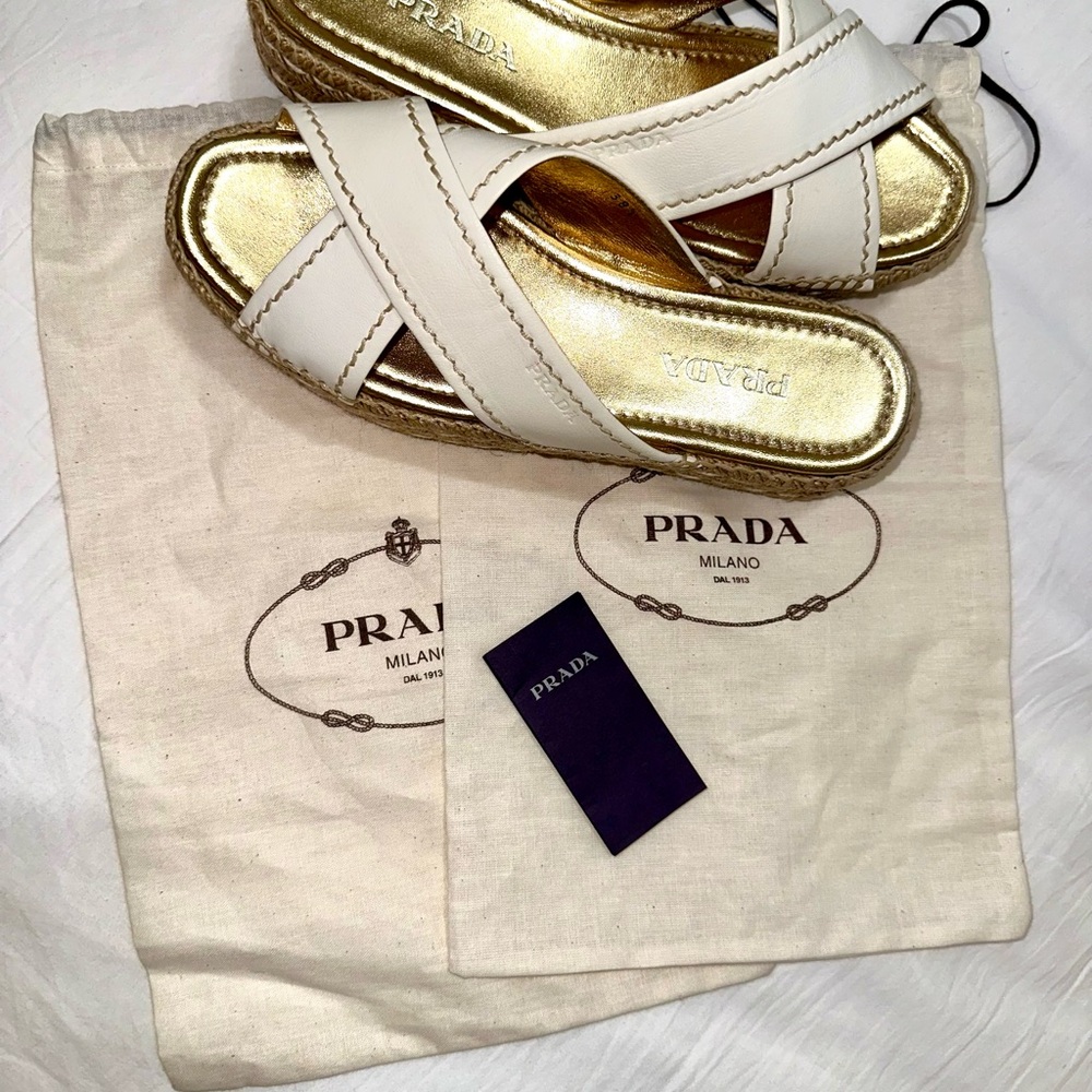 Authentic Prada Espadrilles - Picture 2 of 10